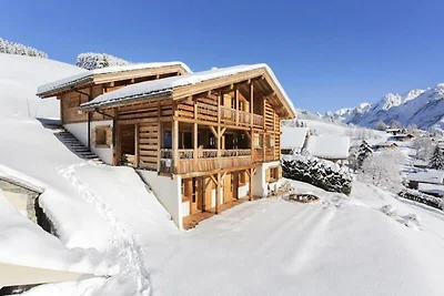 Chalet in La Clusaz mit Panoramablick