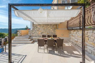 Ferienhaus Pazin mit Poolblick