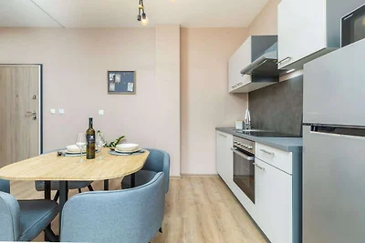 Modernes Apartment mit einem Schlafzimmer in...