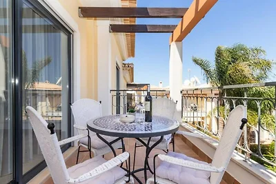 Wohnung in Porto de Mos am Strand & Pool