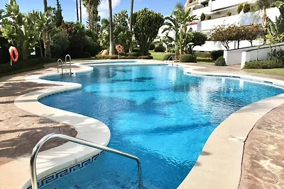 Ferienwohnung in Marbella mit Meerblick