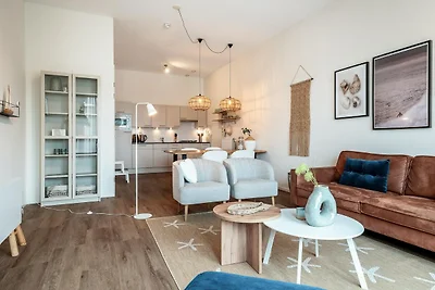 Schönes Apartment mit Blick auf den Hafen.