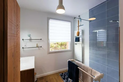 Haus in der Nähe des Wanderwegs GR 34 und der...