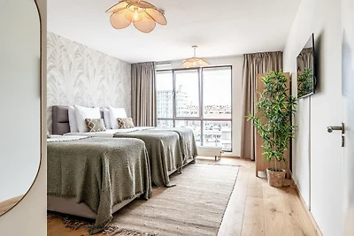 Schöne Wohnung, Blick auf Hafen von...