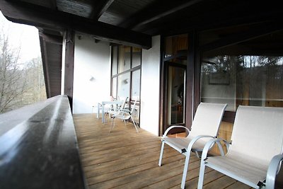 Appartement in Wieda met een balkon of terras