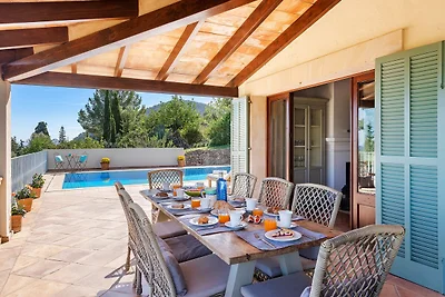 Elegante Villa mit beheiztem Pool, Pollença