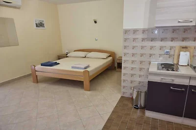 Apartments Željka - Studio Apartment with Ter...