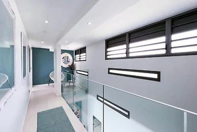 Villa a Saint-François con piscina a sfioro