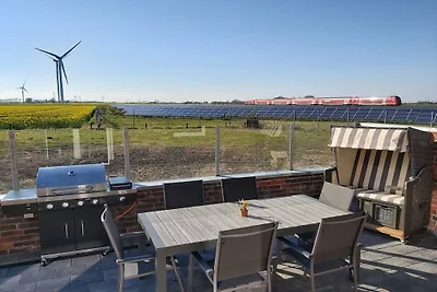 Ferienhaus in Niebüll mit Schwimmbecken