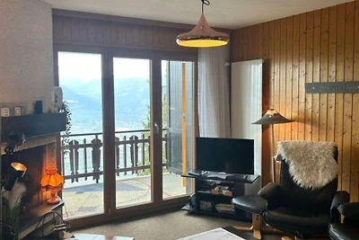 Centraal gelegen appartement in Veysonnaz