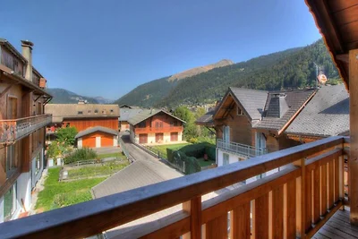 Wohnung in Morzine mit Bergblick