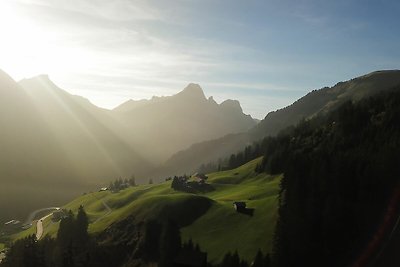 Wohnung in Schröcken mit Terrasse