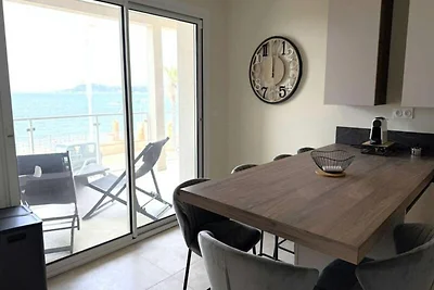 Appartement bij het strand van Garonne met ui...