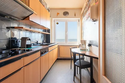 Vintage appartement met zeezicht in Oostende