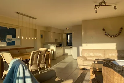 Wohnung in Nieuwpoort mit Meerblick