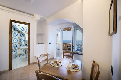 Villa a Praiano con vista mare e jacuzzi