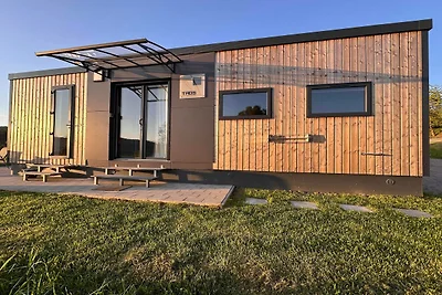 Tiny house met uitzicht op het meer
