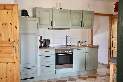 Ruim appartement in Dargun met zwembad