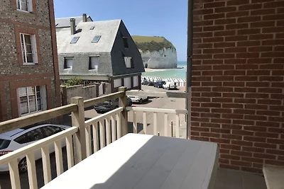 Vakantieappartement in Yport met zwembad