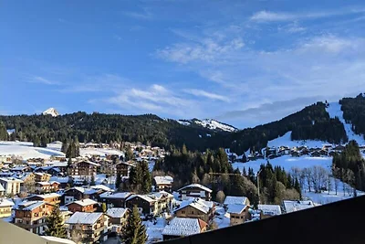 Ferienwohnung in Les Gets mit Blick auf die...