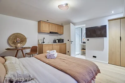 Charmante studio met airconditioning in het h...