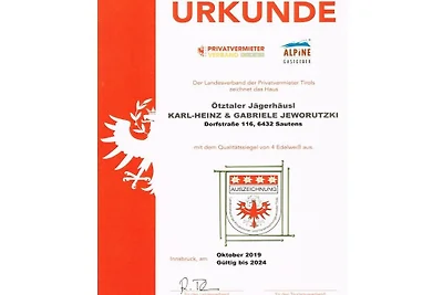 Ötztaler Jägerhäusl