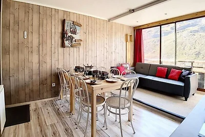 Apartment in Les Menuires mit Skizugang