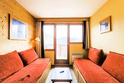 Wohnung in Alpe d'Huez mit Bergblick
