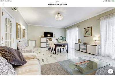 Ferienhaus in Roma mit Badewanne