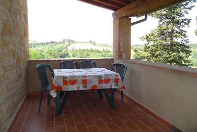 Wohnung in Volterra mit Panoramablick