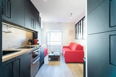 Klimaanlagen-Apartment mit 2 Zimmern in der N...