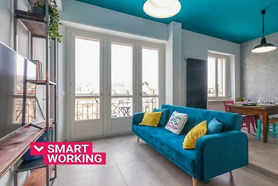 Wohnung in Torino mit Terrasse