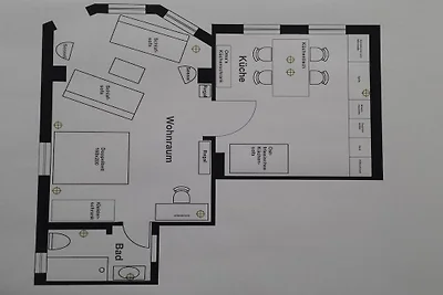 Ferienwohnung mit 1 Schlafzimmer