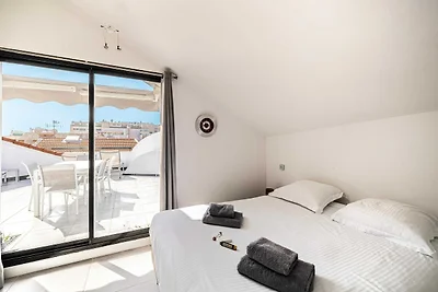 Penthouse de luxe 120m² au coeur de Cannes