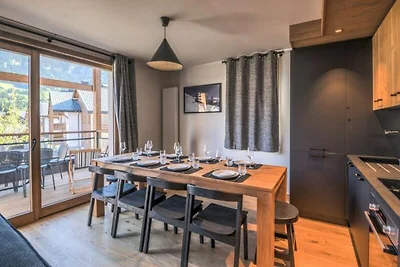 Wohnung in Megève mit privatem Spa-Zugang