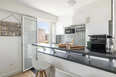 Urocze mieszkanie 1BR/4P - Antibes