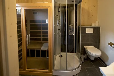 Domek z sauną na podczerwień