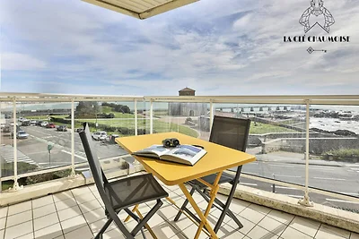 Apartment in La Chaume mit Meerblick