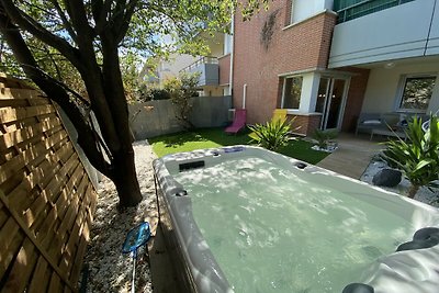 Appartement met één slaapkamer en jacuzzi