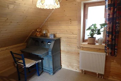 Cabane en bois dans le parc national