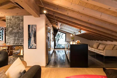 Contemporary Chalet with Hot Tub & Mountain...