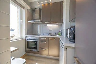 Studio in Belgien mit Meerblick