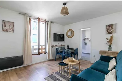 Charmant appartement met 1 slaapkamer en 4 zi...