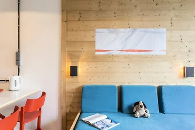 Studio für 5 Personen am Fuße der Pisten