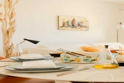 Helle, klimatisierte Wohnung mit Meerblick –...