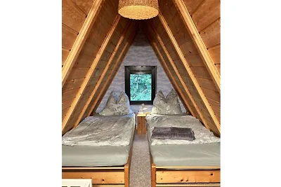 A-vormig vakantiehuis / hut in Finse stijl...