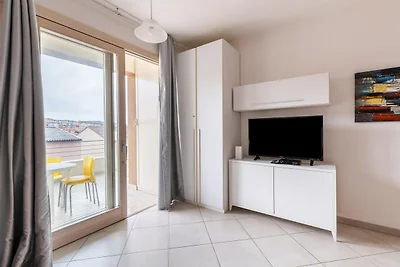 Terrasse mit Meerblick, Parkplatz