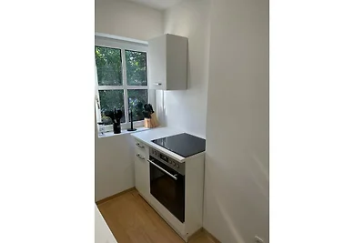 Moderne Wohnung mit Terrasse.