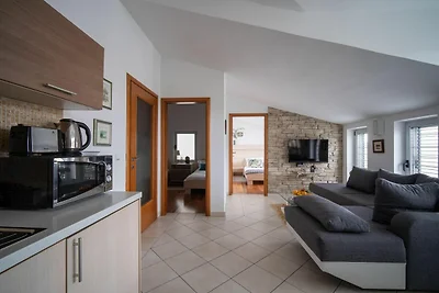 Ferienwohnung in Rovinj mit Balkon