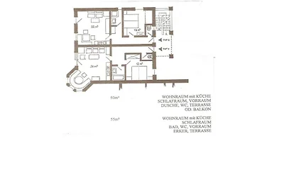 Apartamento vacacional de 1 dormitorio.